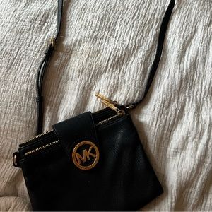Navy blue Michael Kors crossbody